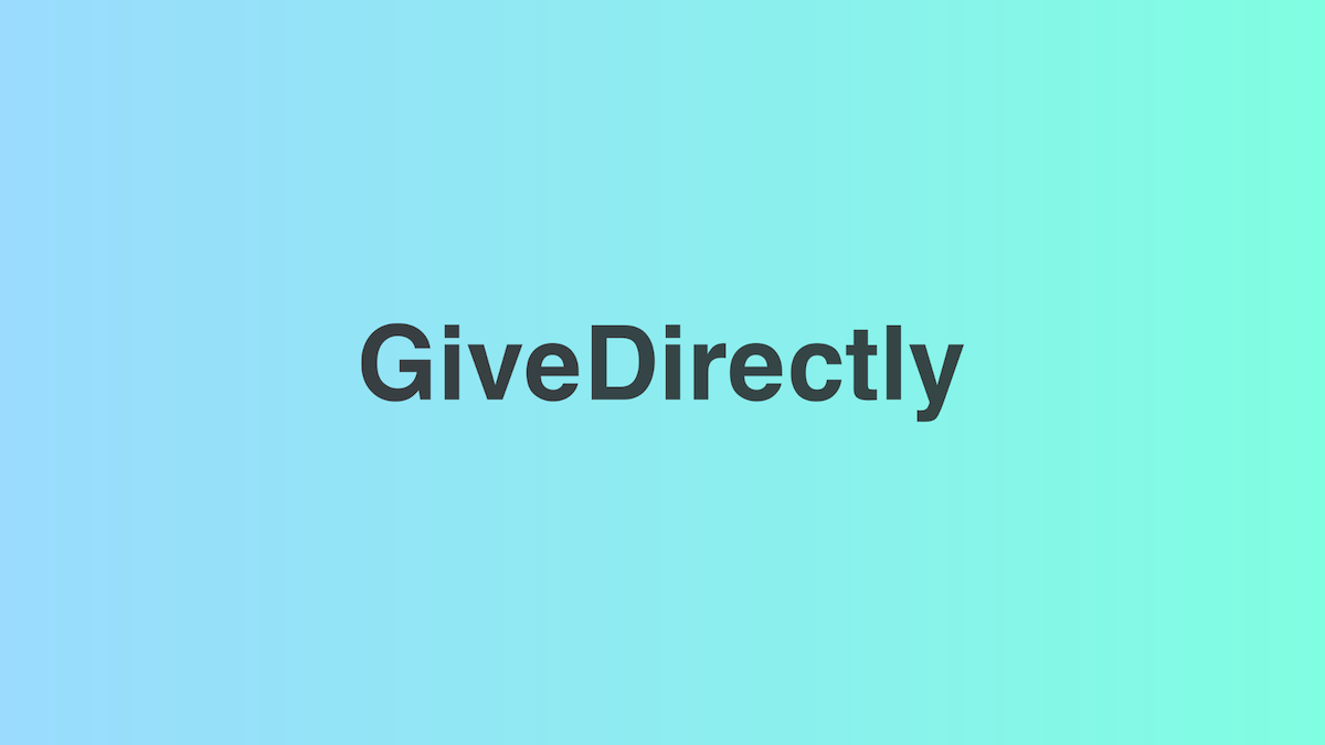 Nonprofit Case Study: Give Directly – Causeartist