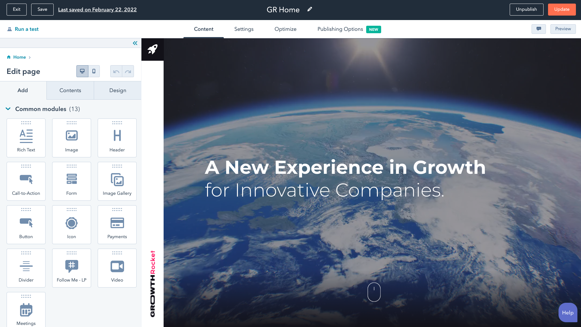 Hubspot CMS