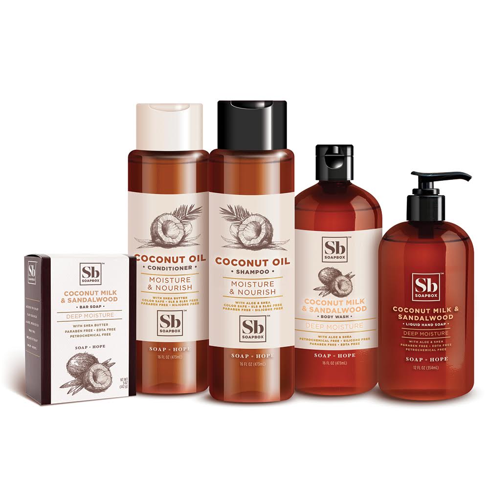 Coconut & Sandalwood Bundle from Soapbox - Mothers Day Gift