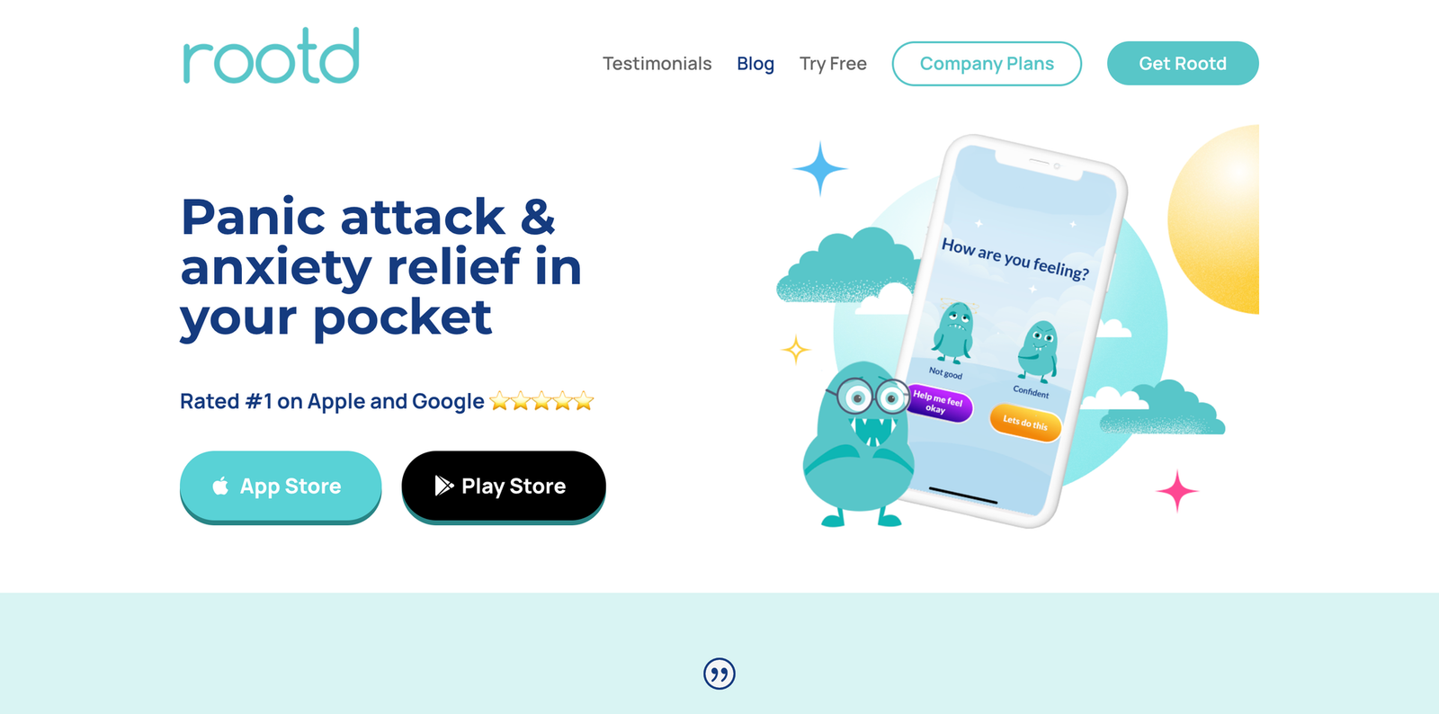 Rootd App Characters 16 Mental Health Apps to Improve Your Well-Being – Causeartist