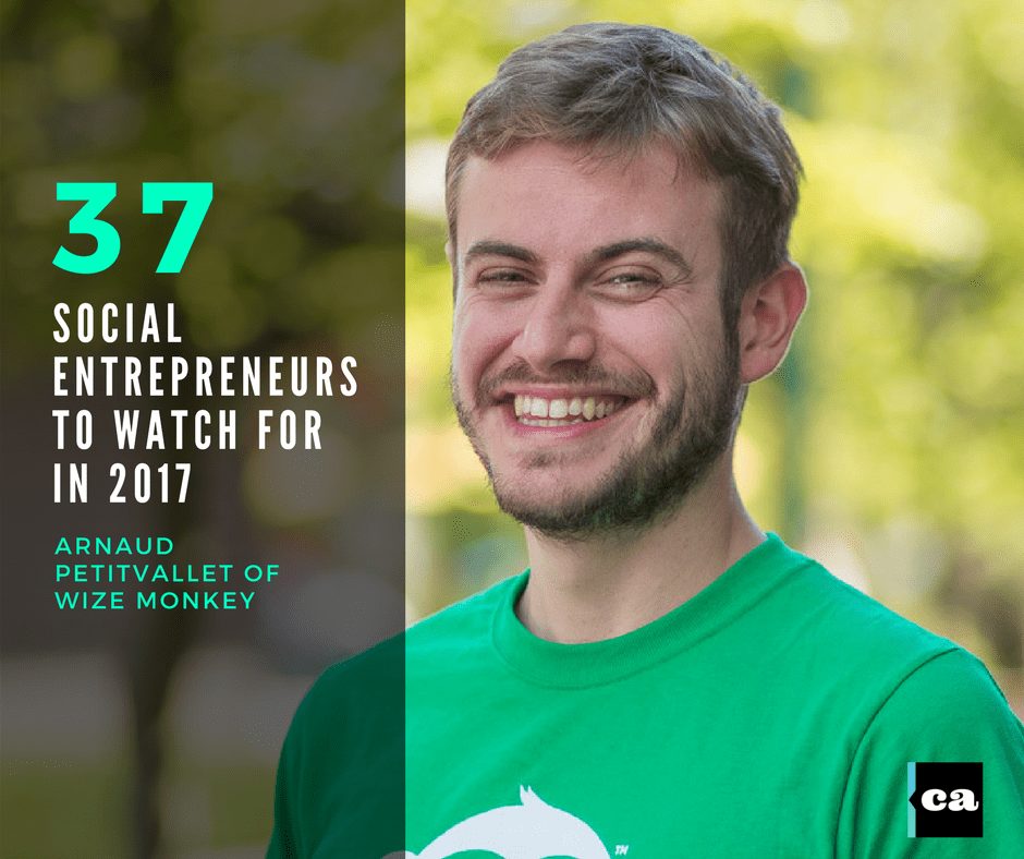 Arnaud Petitvalletwizemonkey_socialentreprenru