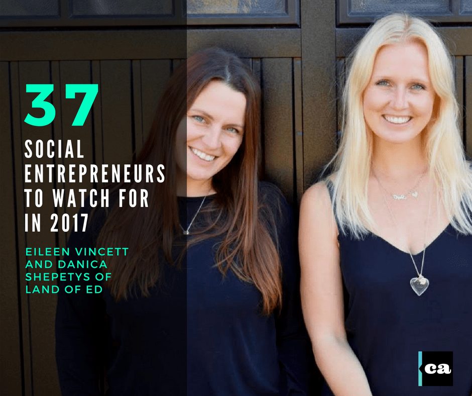Eileen Vincett and Danica_socialentrepreneurs