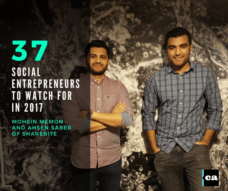 Mohsin Memon_Ahsen Saber Sharebite Social Entrepreneurs Mohsin Memon_Ahsen Saber Sharebite Social Entrepreneurs