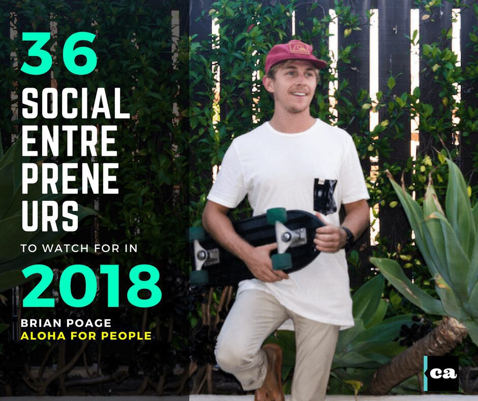 Brian Poage, Co-founder of Aloha for People_social_entrepreneur Brian Poage, Co-founder of Aloha for People