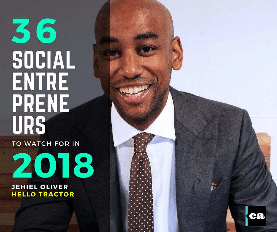 Jehiel Oliver - Founder of Hello Tractor_socialentrepreneur Jehiel Oliver - Founder of Hello Tractor