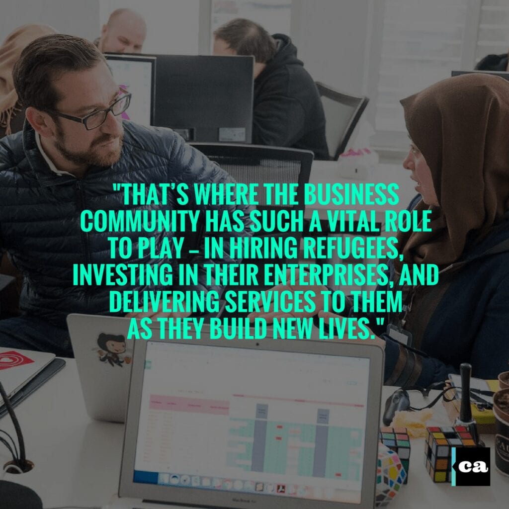 How Fortune 500 Companies And Unicorns Can Come Together End The Refugee Crisis