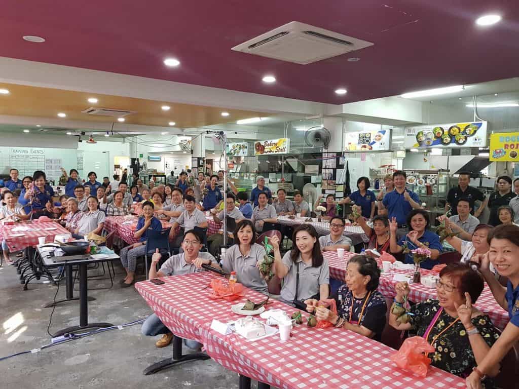 JT International team building