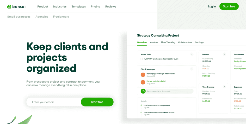 Bonsai CRM
