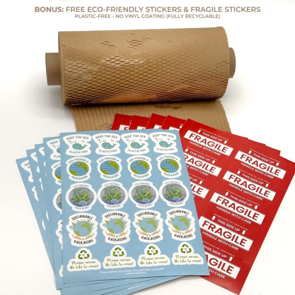 Heavy-Duty Honeycomb Biodegradable Packing Paper