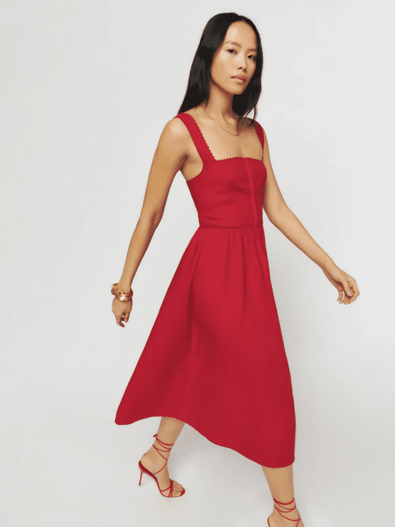 Tagliatelle Linen Dress