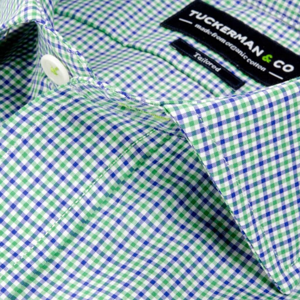 Tuckerman green buttom up shirt