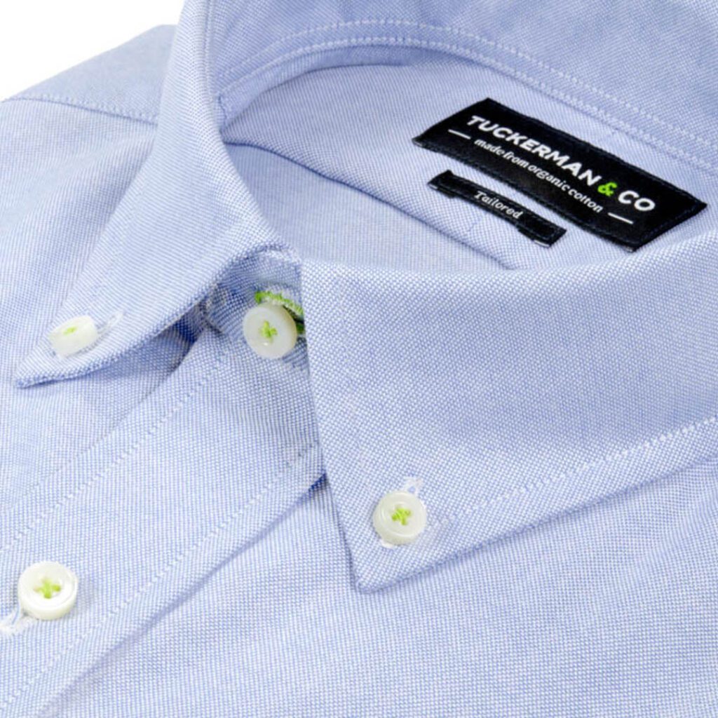 Tuckerman light blue shirt