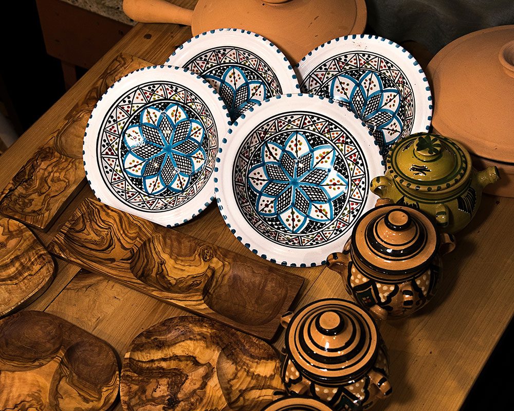 Artisan handmade dishes