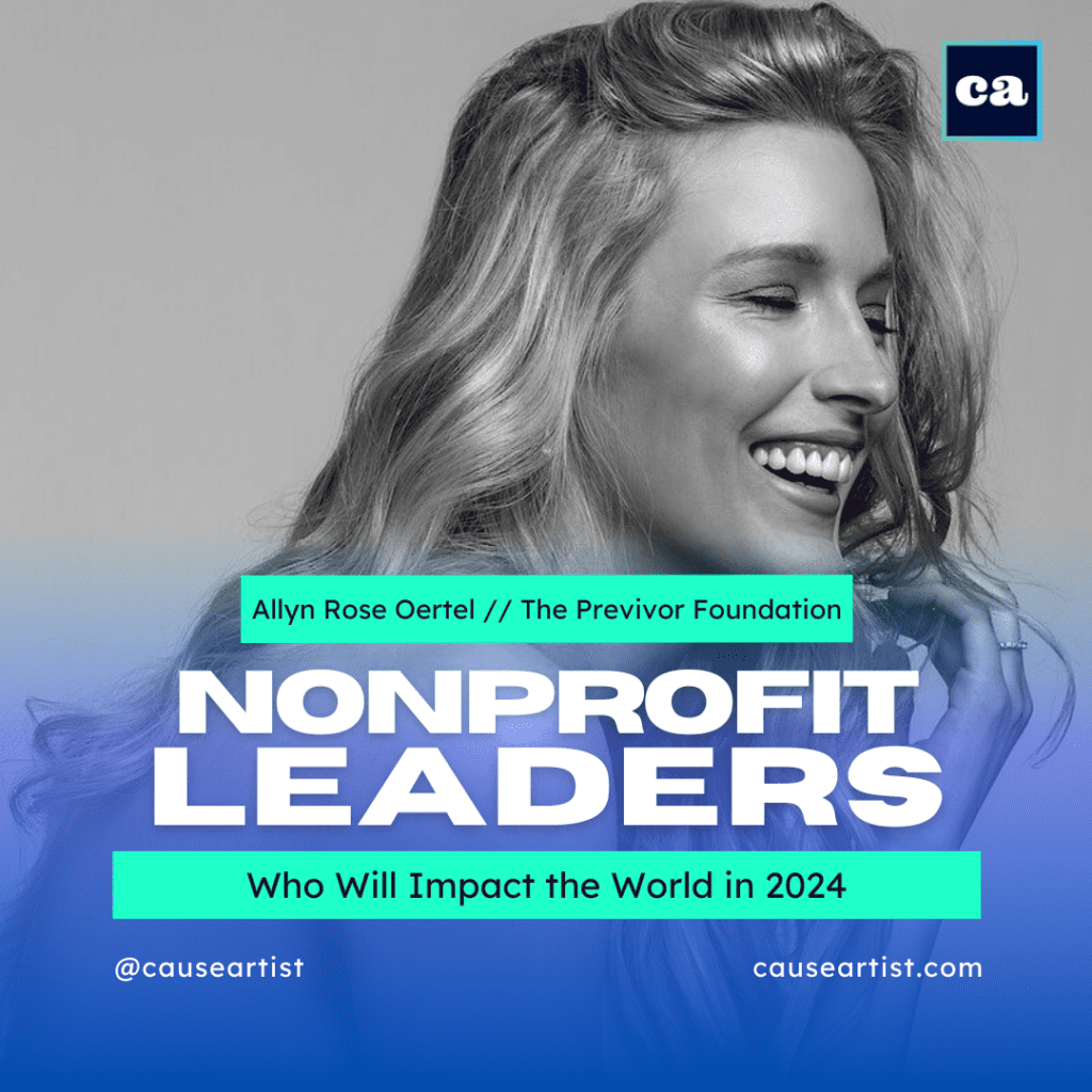 Allyn Rose Oertel // The Previvor Foundation